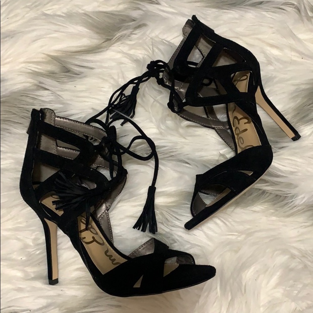 Sam Edelman Azela Tasseled Lace-Up Sandal